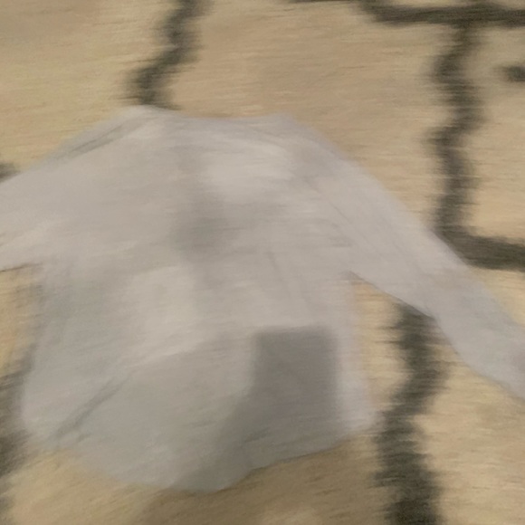 lounge grey long sleeve top size m - Picture 2 of 2